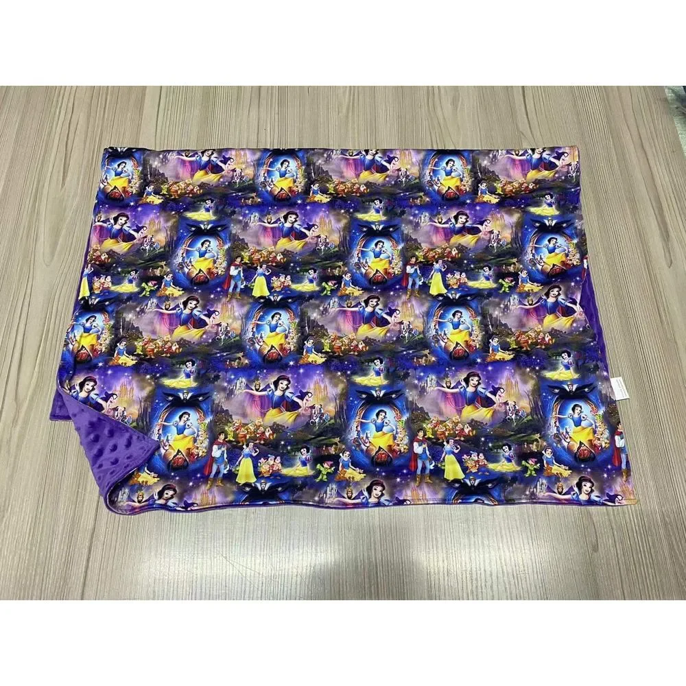 Princess Kids Minky Blanket
